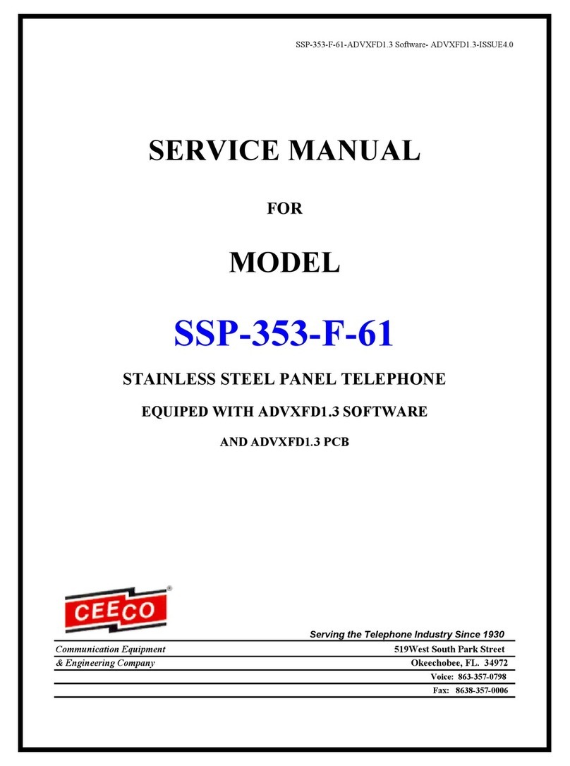 CEECO SSP-353-F-61 User manual