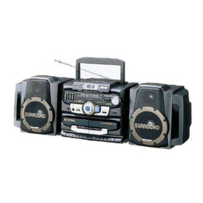 Sharp GX-CD1200W BK User manual
