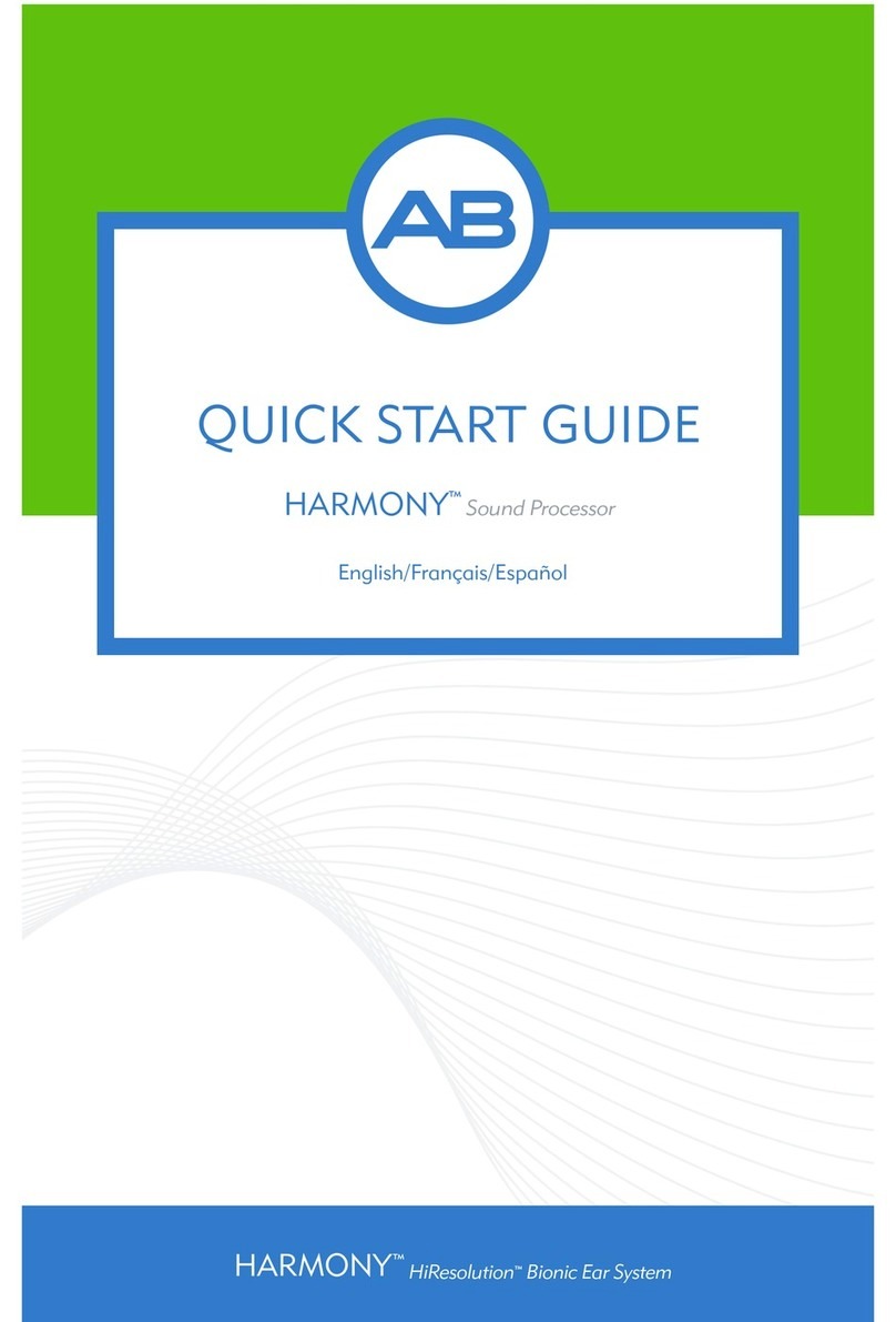 Advanced Bionics Auria User manual