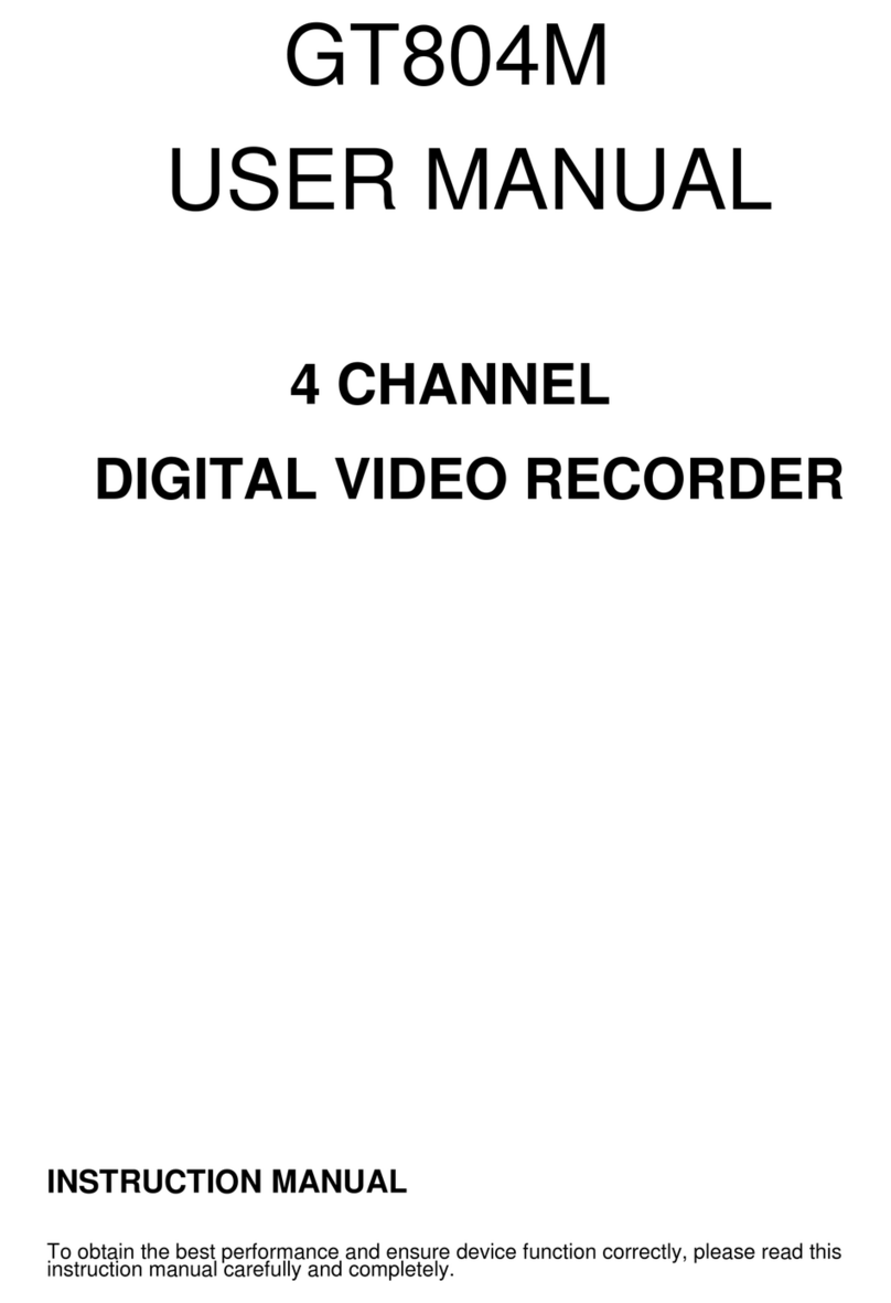 Gtec GT804M user manual