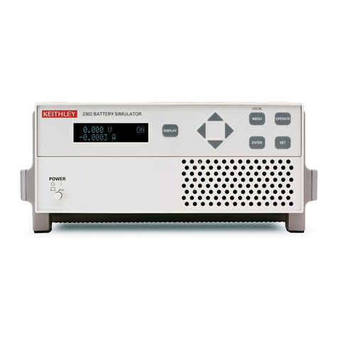 Keithley 2302 User manual