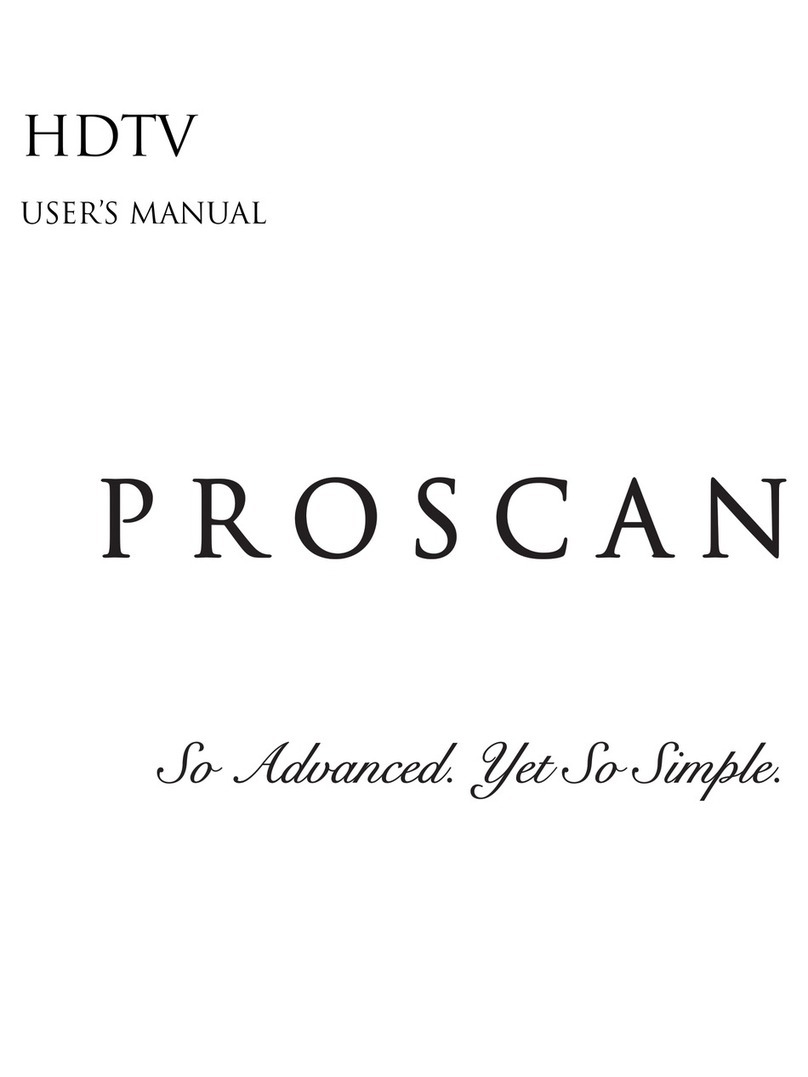 ProScan HDTV User manual