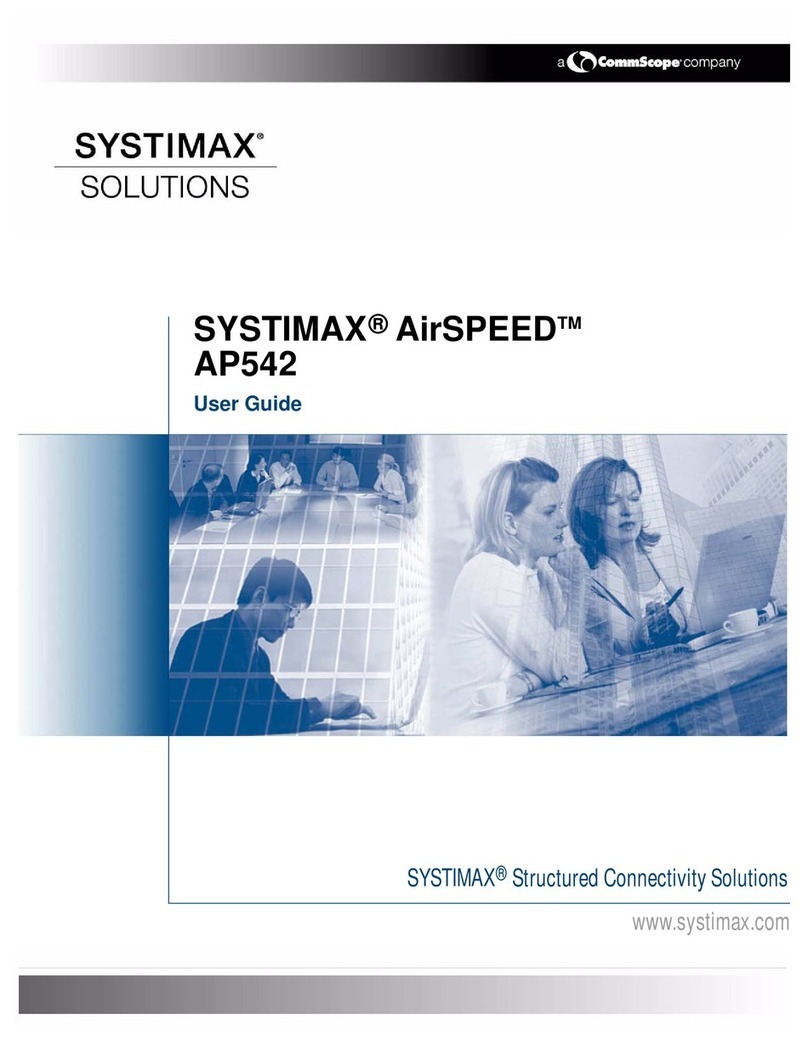 Systimax AirSPEED AP542 user guide