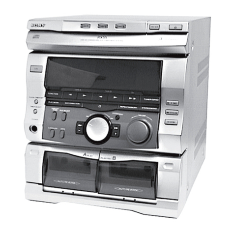 Sony HCD-GRX3 User manual