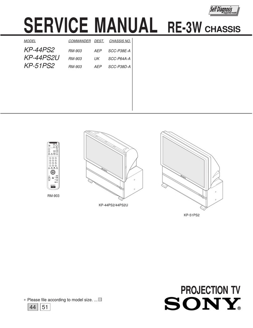 Sony KP-44PS2 User manual
