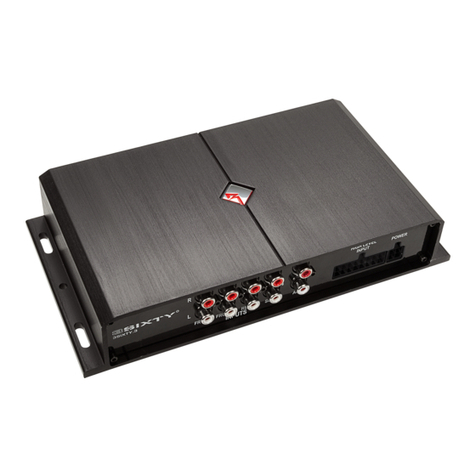Rockford Fosgate 3SIXTY.3 Installation & operation guide