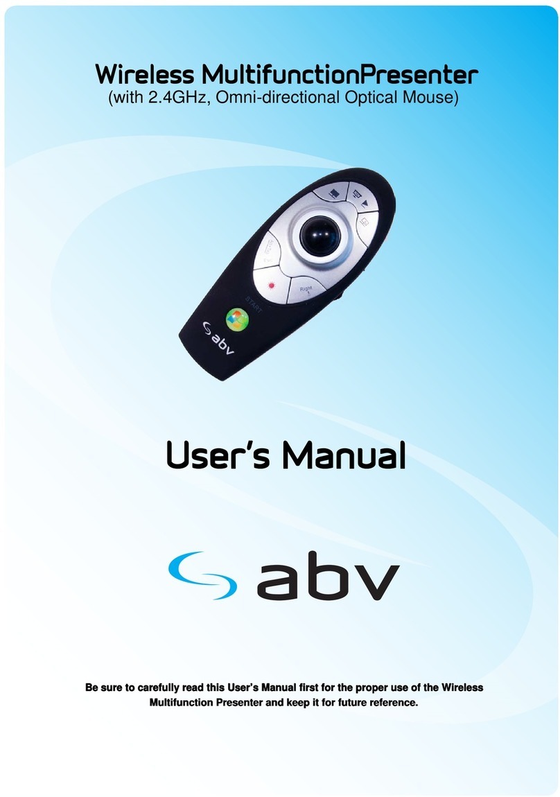 abv LP05 user manual