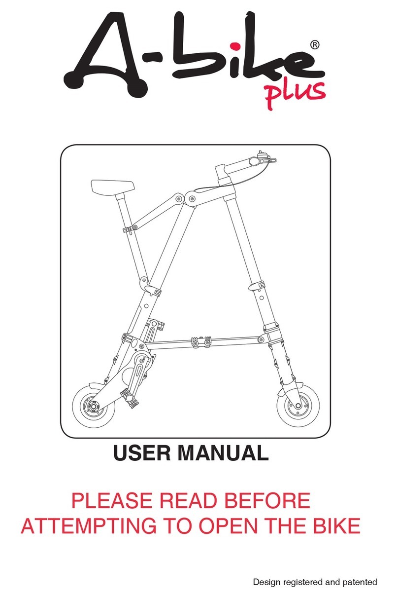 Sinclair Research A-bike Plus user manual
