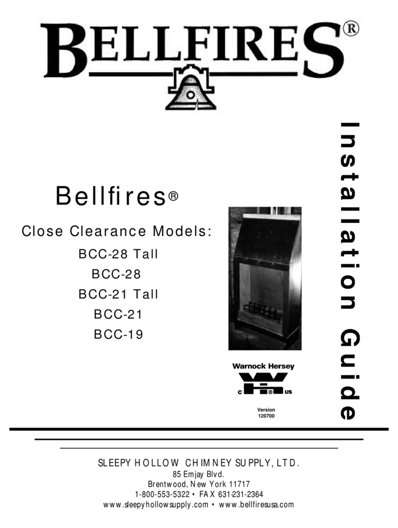 Bellfires BCC-28 Tall User manual