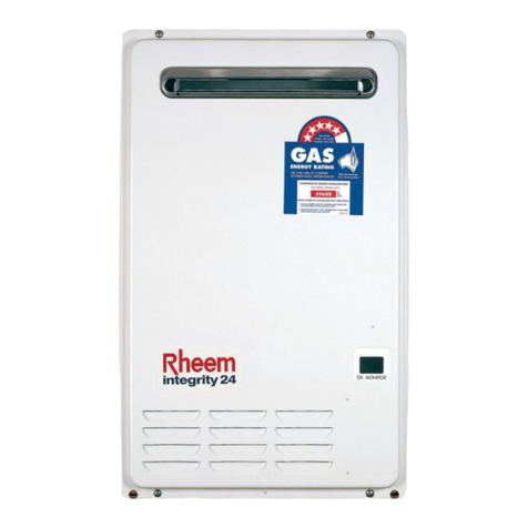 Rheem 871018 Operating instructions