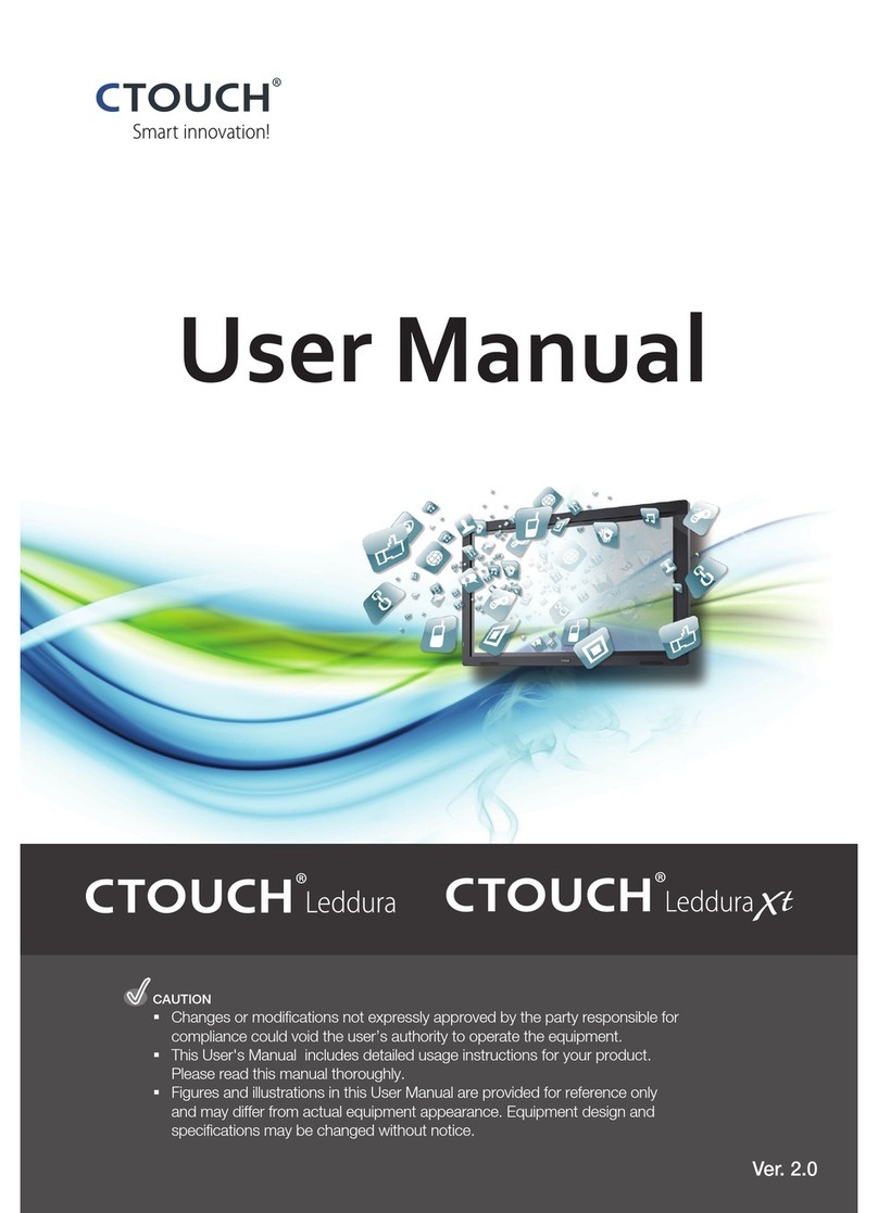 Ctouch Leddura User manual