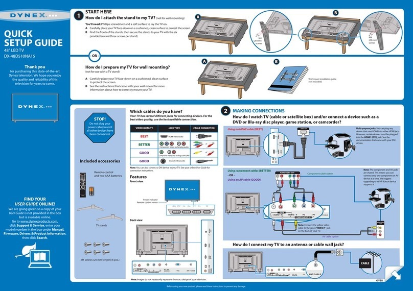 Dynex DX-48D510NA15 User manual