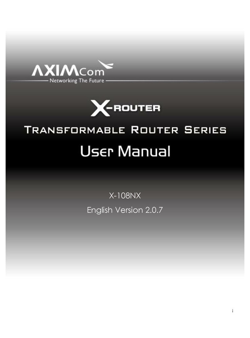 AXIMCom X-108NX user manual
