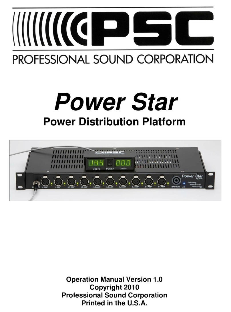 PSC Power Star User manual
