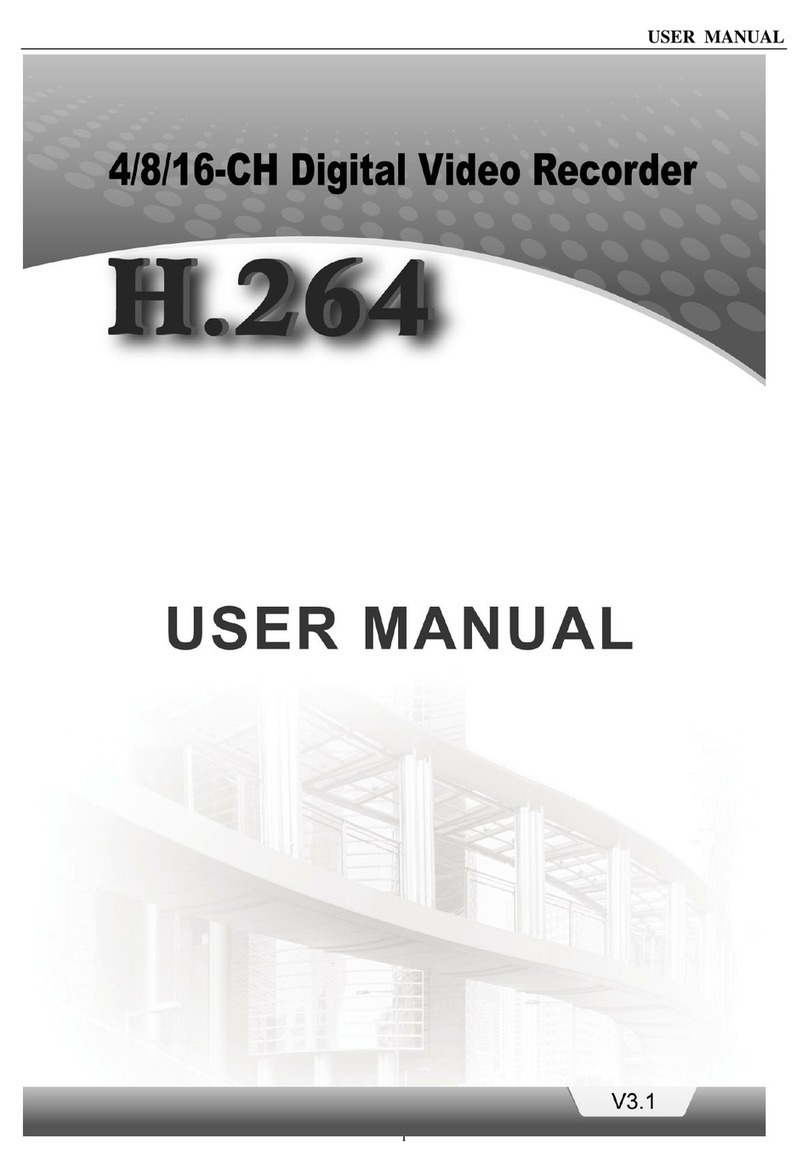 H.264 4 CH Multiplex DVR User manual H.264 4 CH Multiplex DVR User manual