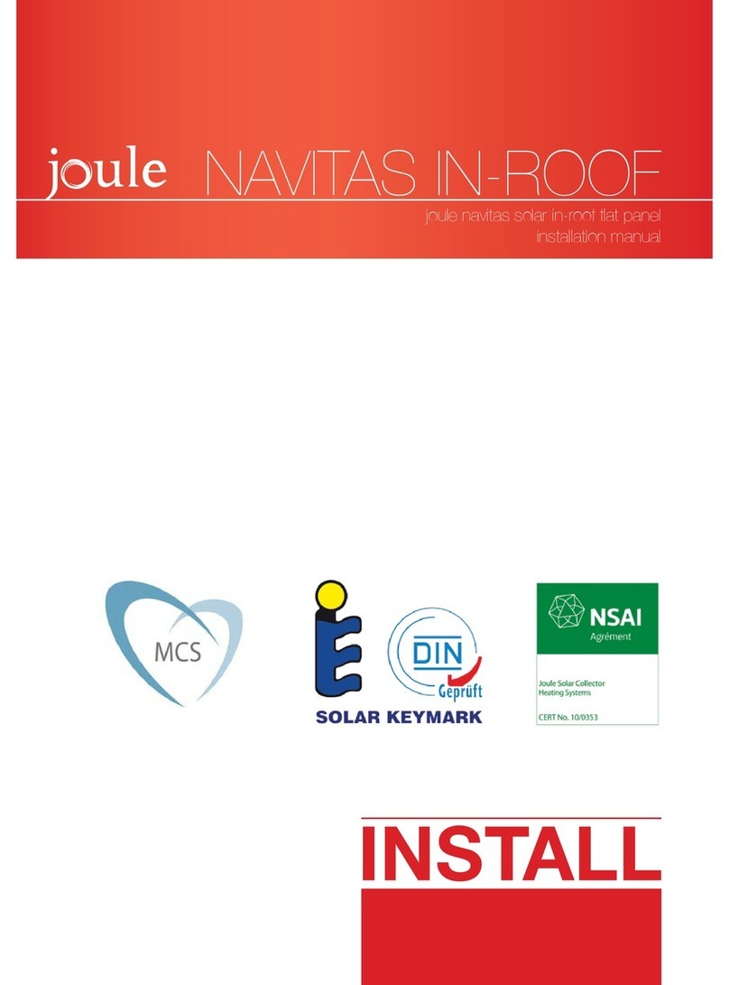 joule Navitas In-roof installation manual joule Navitas In-roof installation manual