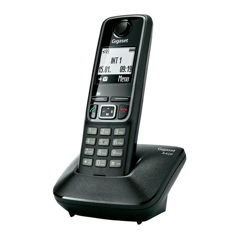 Gigaset A410 User manual