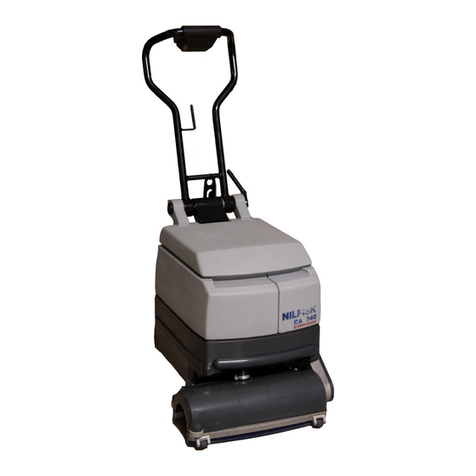 Nilfisk-Advance CA 340 ET Use and maintenance manual Nilfisk-Advance CA 340 ET Use and maintenance manual