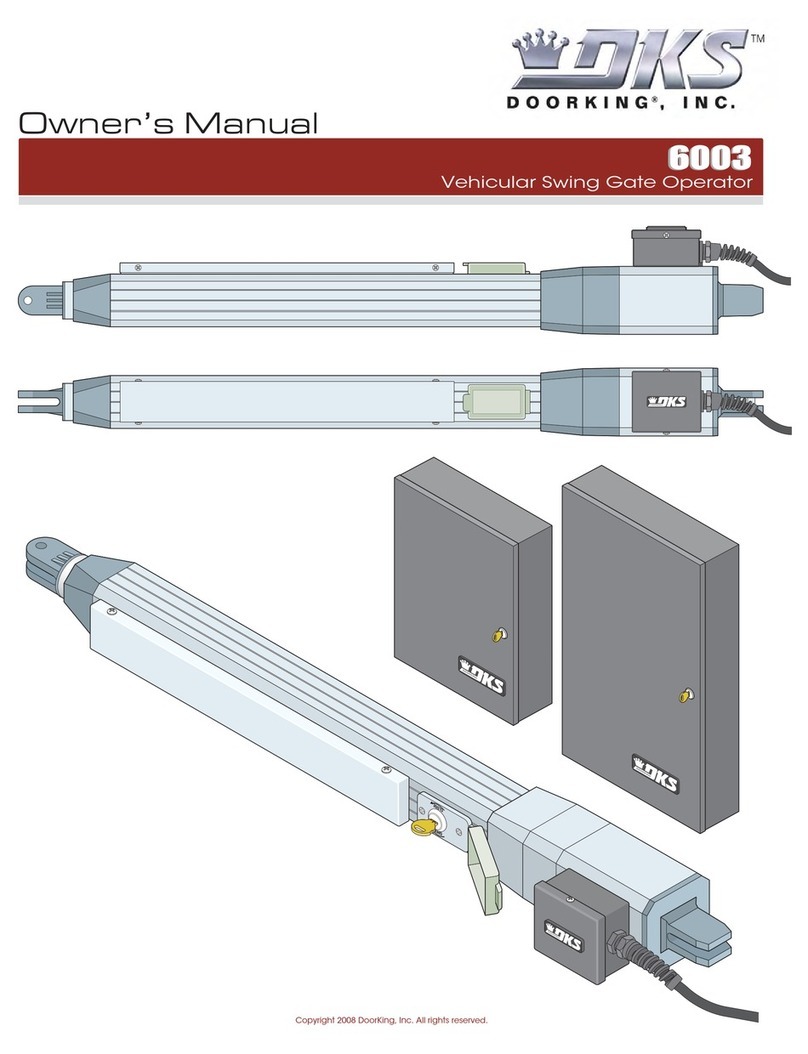 DKS 6003 User manual