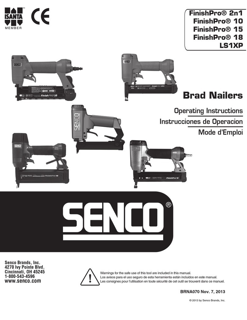 Senco FinishPro 2N1 User manual