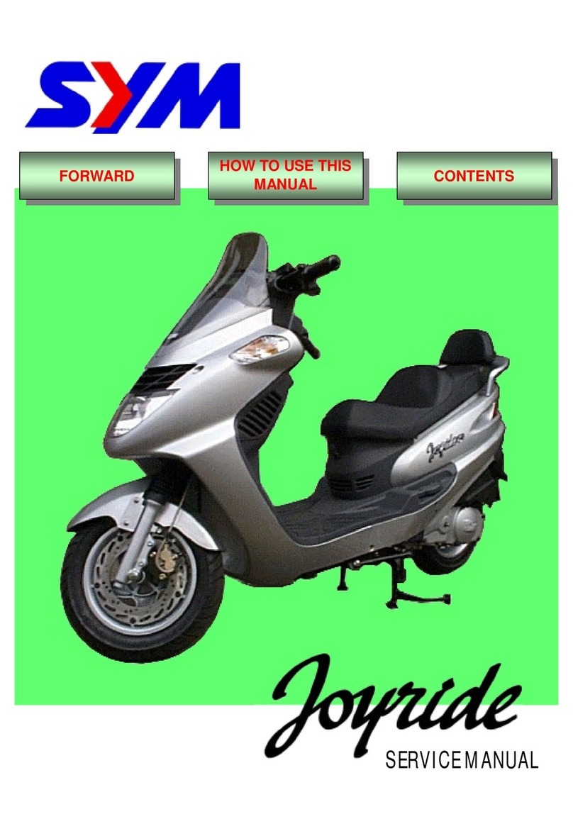 Sym Joyride125 Service manual