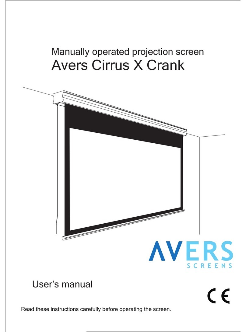 Avers Screens Cirrus X Crank User manual
