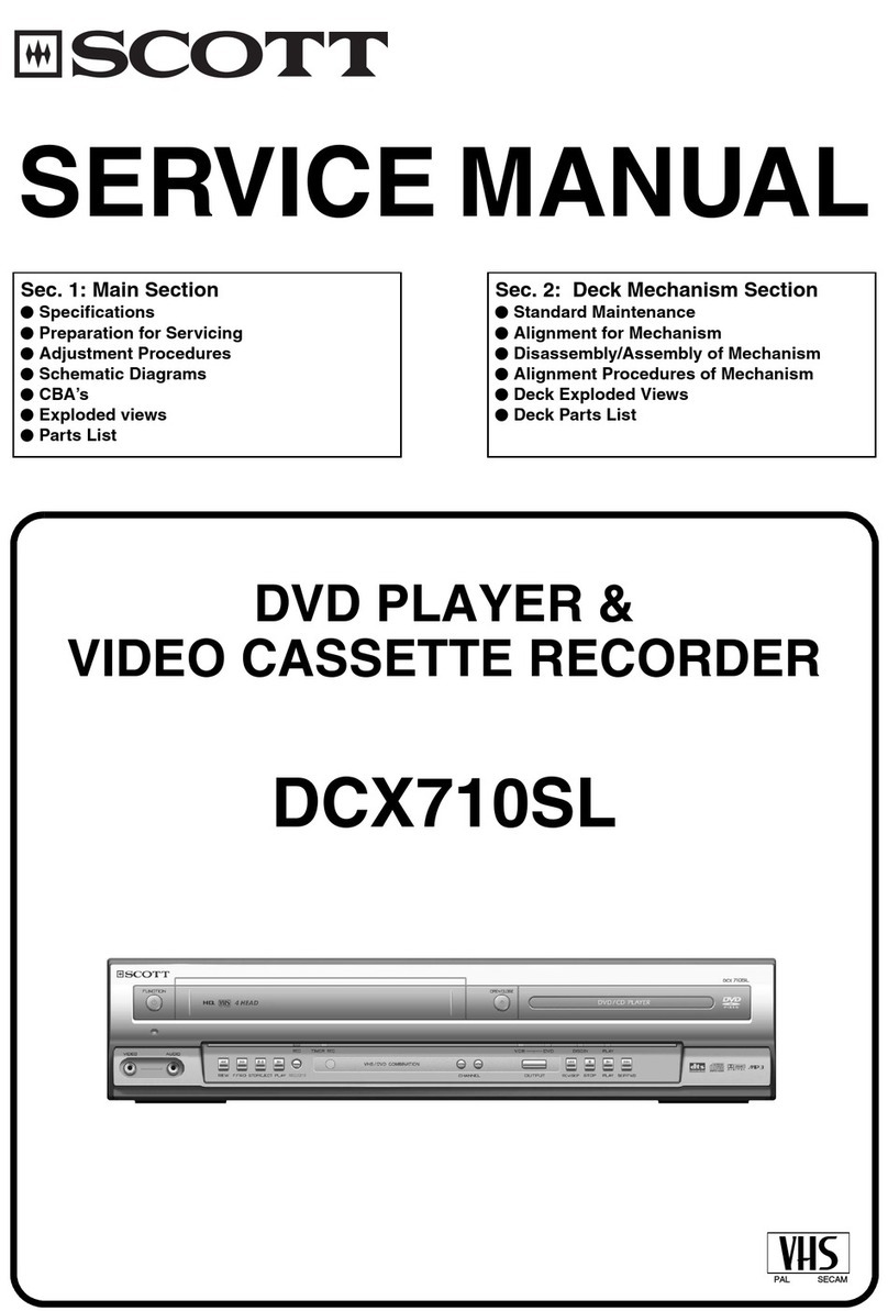 Scott DCX710SL Service manual