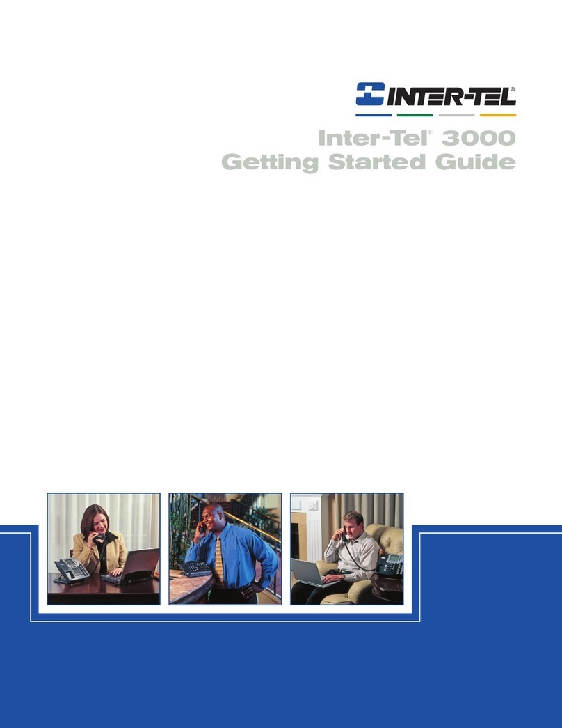 intertel 3000 Getting started guide