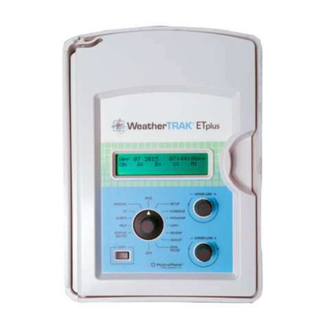 HydroPoint WeaterTRAK ET plus owner's manual