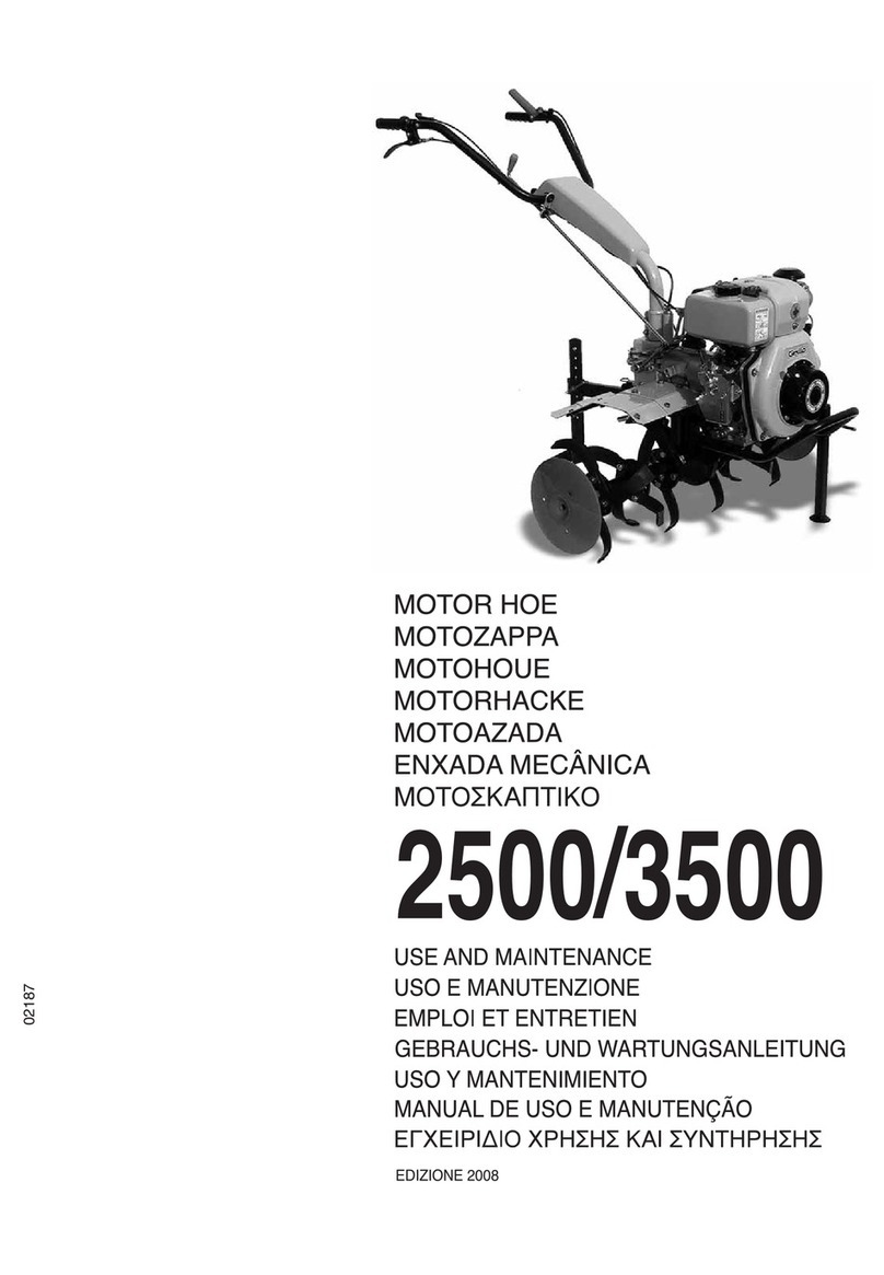 Grillo 2500 Use and maintenance manual