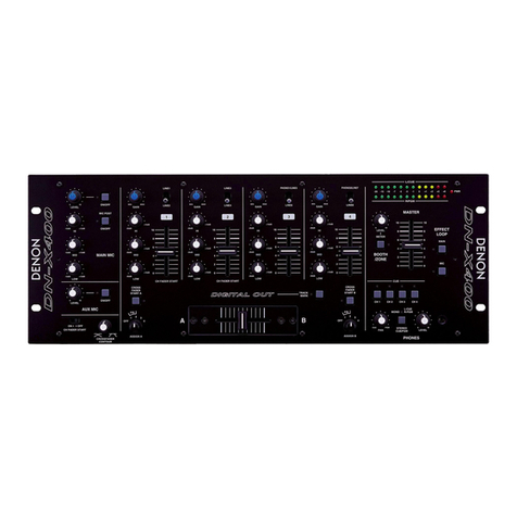 Denon DN-X400 User manual