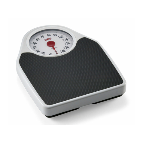 ADE Mechanical Floor Scale M35810 operating manual