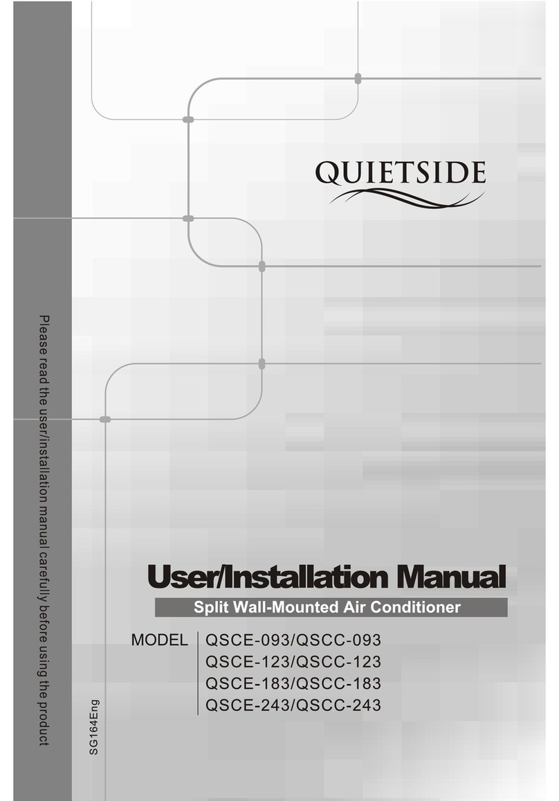 Quietside QSCE-093 User manual Quietside QSCE-093 User manual