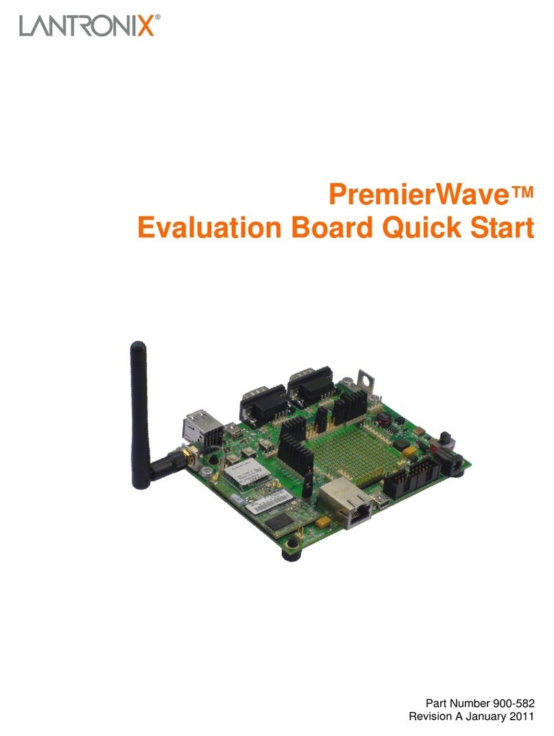 Lantronix PremierWave quick start guide