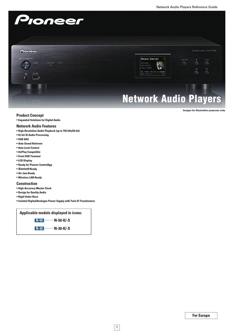 Pioneer N-50-K/-S reference guide