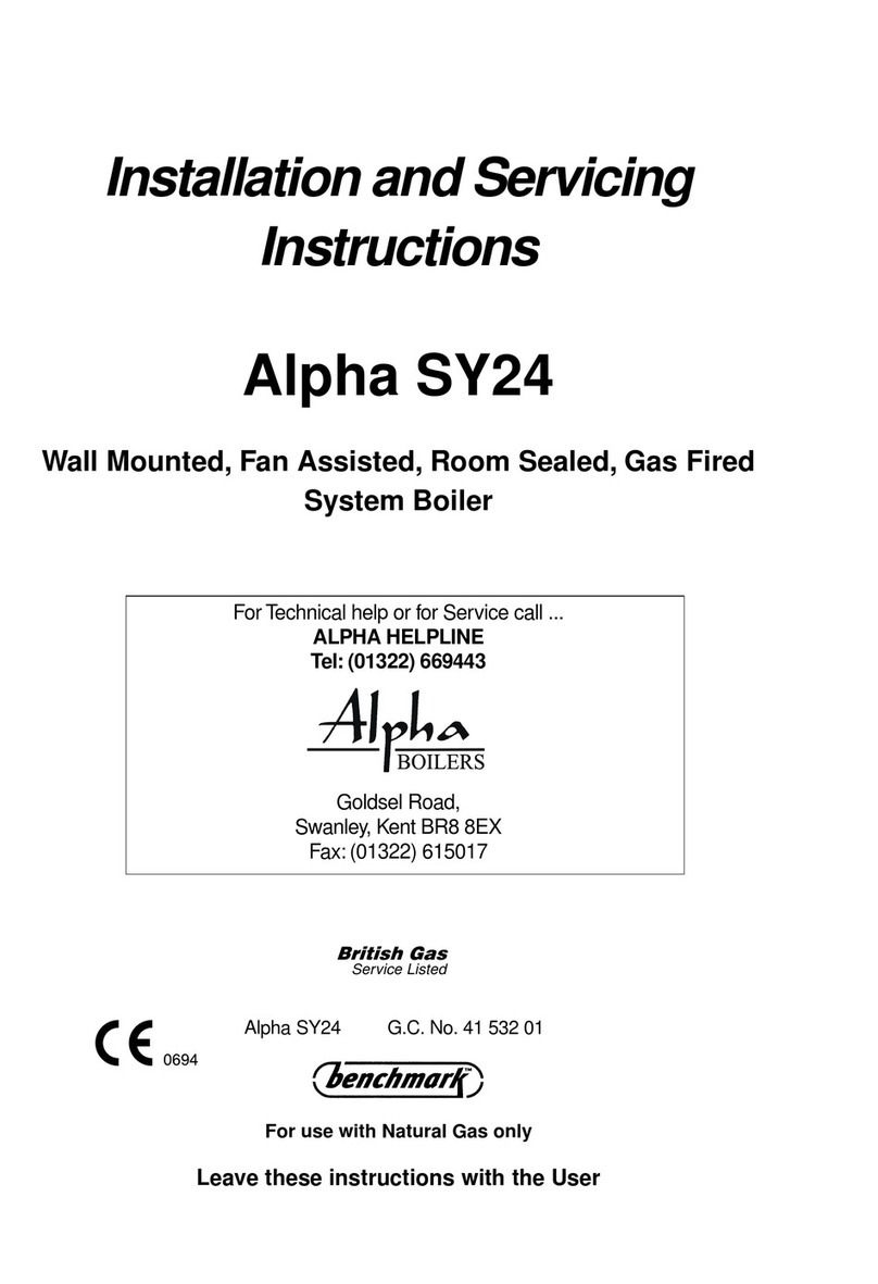 Alpha Boilers SY24 User guide