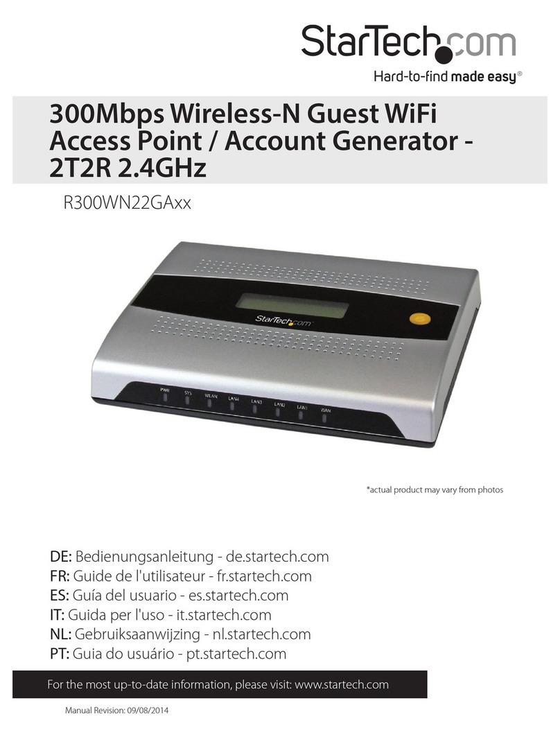 StarTech.com R300WN22GA instruction manual