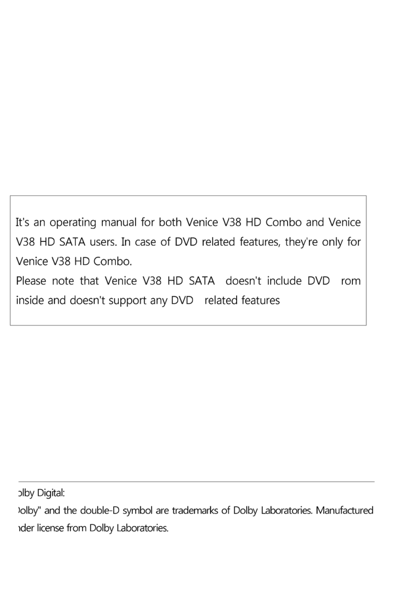 Skydigital Venice V38 user manual
