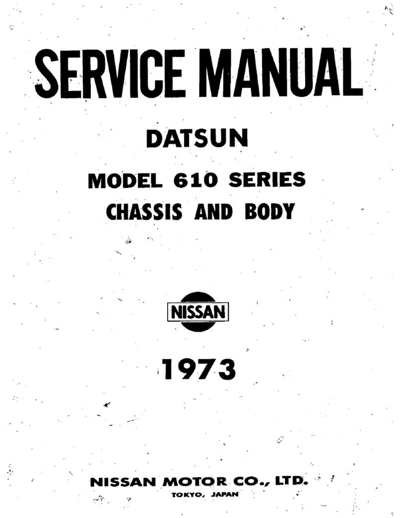 Datsun 610 Series 1973 Service manual