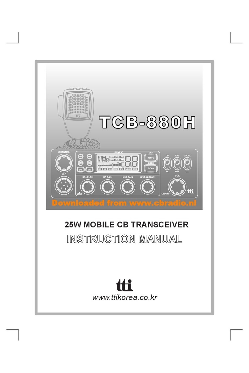 TTikorea TCB-880H instruction manual