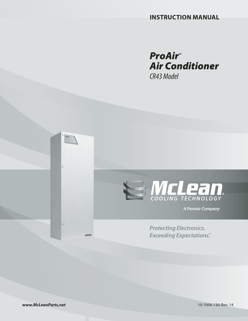 McLean Cooling Technology ProAir CR43 User manual