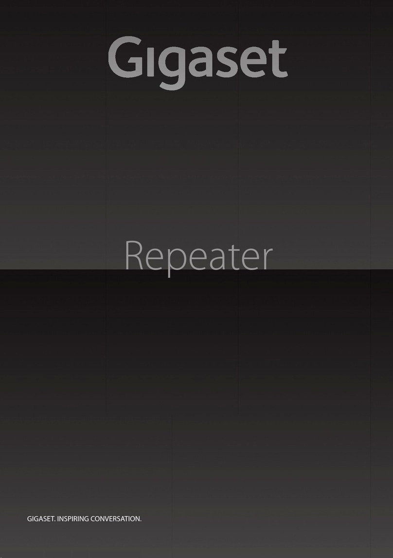 Gigaset Repeater user manual