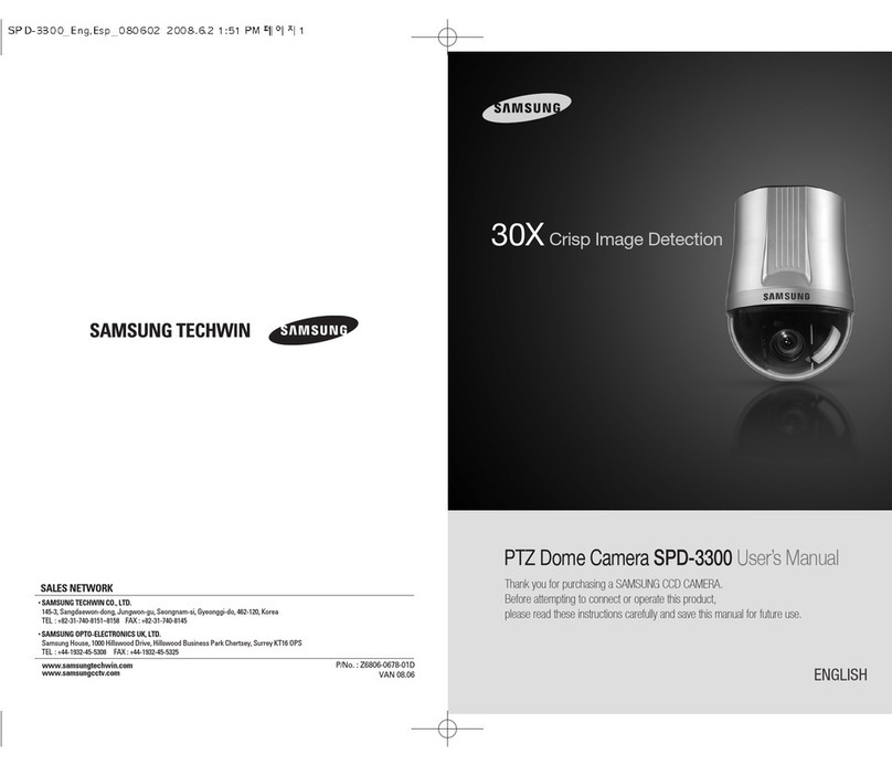 Samsung SPD-3300 User manual
