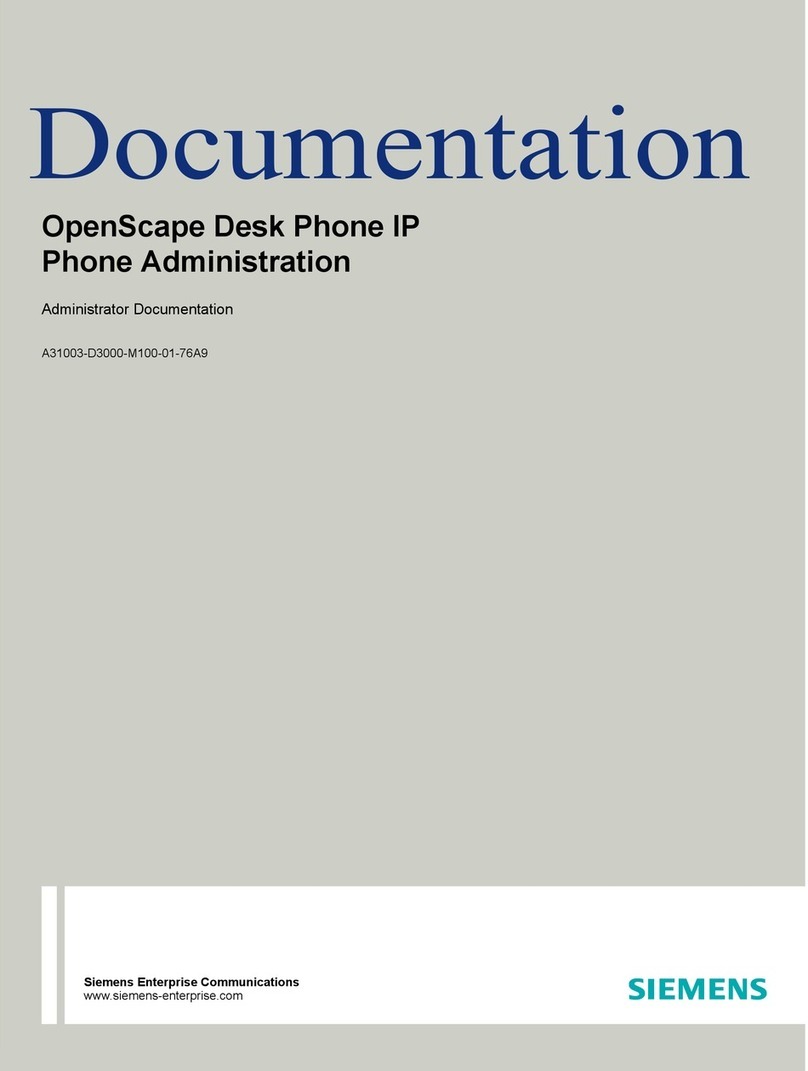 Siemens A31003-D3000-M100-01-76A9 User manual