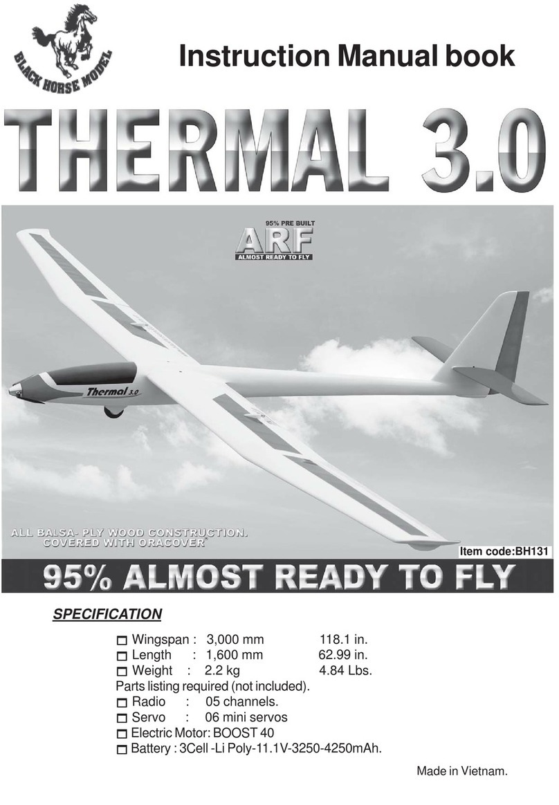 Black Horse Model Thermal 3.0 User manual