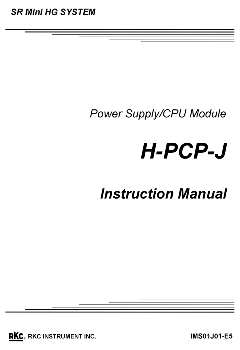 RKC INSTRUMENT H-PCP-J User manual