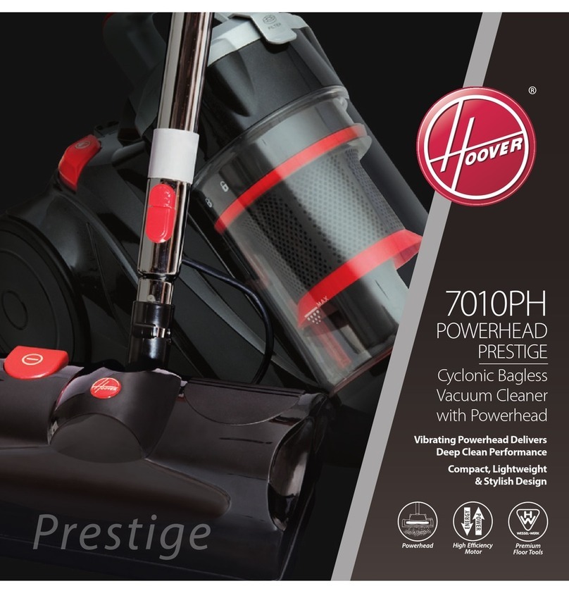 Hoover 7010PH Prestige Instructions for use