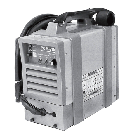 ESAB PCM-750i User manual ESAB PCM-750i User manual