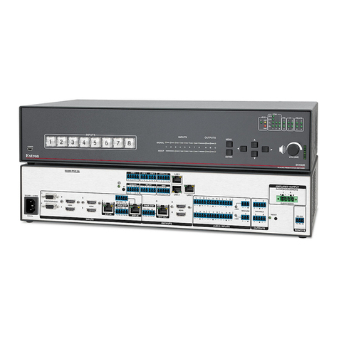 Extron electronics IN1608 Setup guide