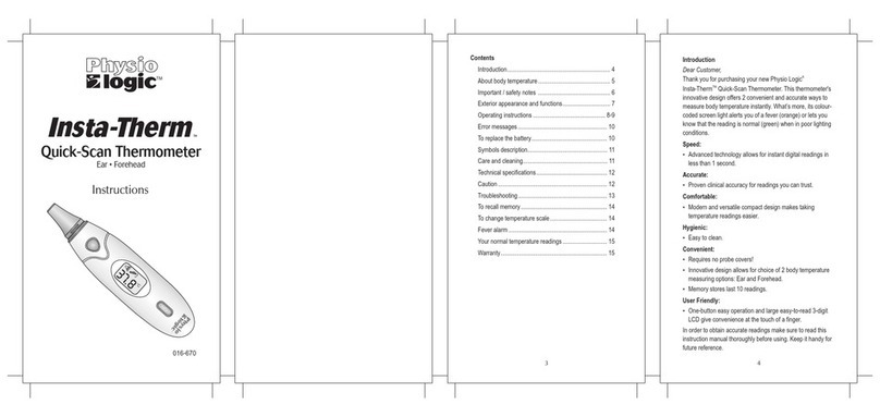 Physio Logic Insta-Therm instructions